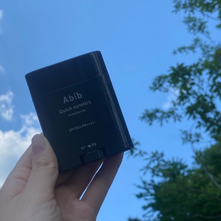 クイック サンスティック プロテクションバー/Abib /日焼け止めスティックを使ったクチコミ(3枚目)