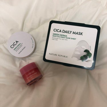 CICA GREEN DERMA The cushion covers skin with soothing effect/ネイチャーリパブリック/クッションファンデーションを使ったクチコミ（2枚目）