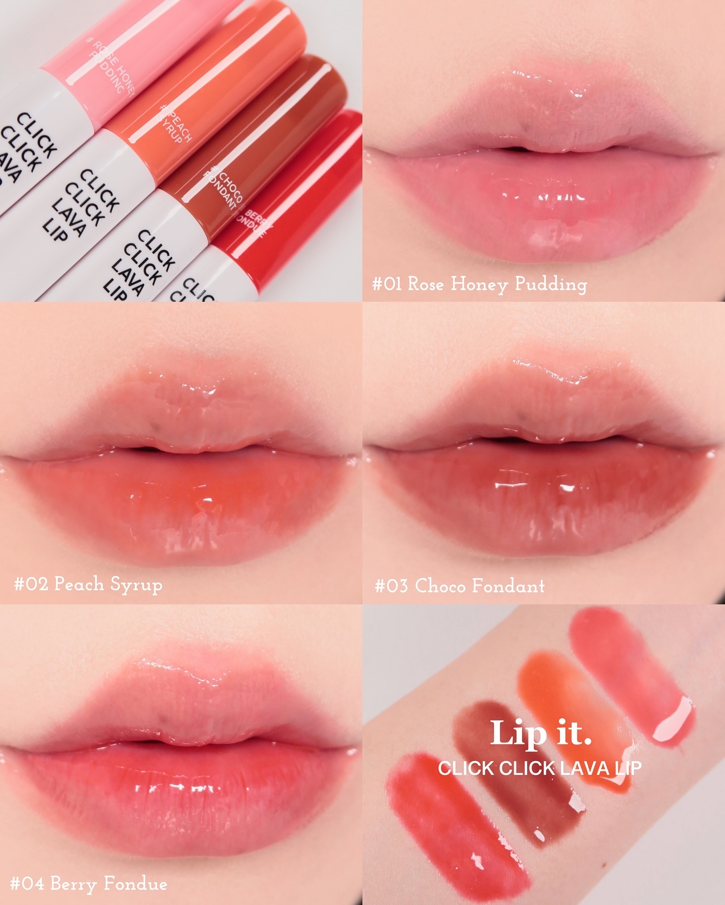 クリッククリック ラバリップ/Lipit./口紅を使ったクチコミ（1枚目）