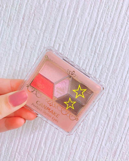 【旧品】パーフェクトスタイリストアイズ/キャンメイク/アイシャドウパレットを使ったクチコミ(3枚目)