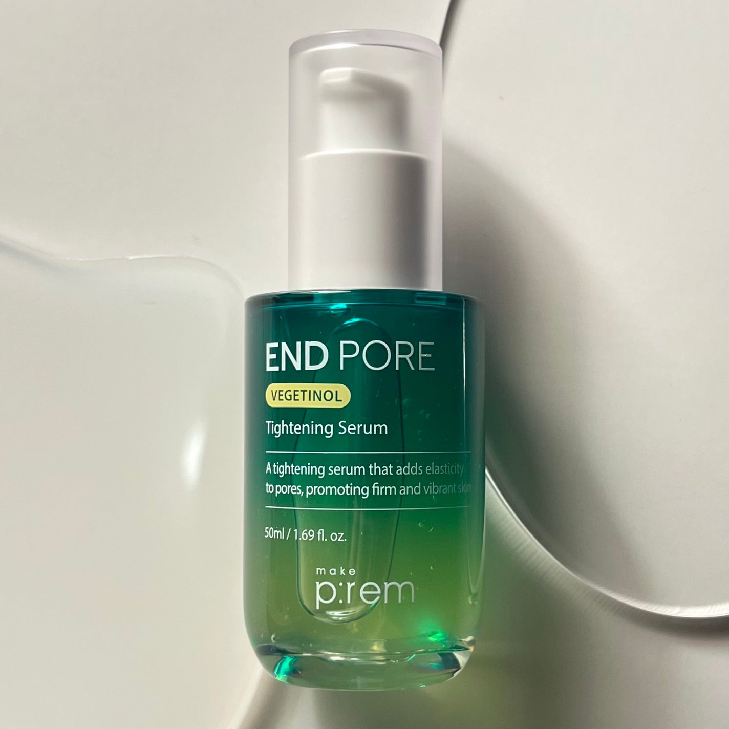 エンドポアベジチノールタイト二ングセラム/make prem/美容液を使ったクチコミ(1枚目)
