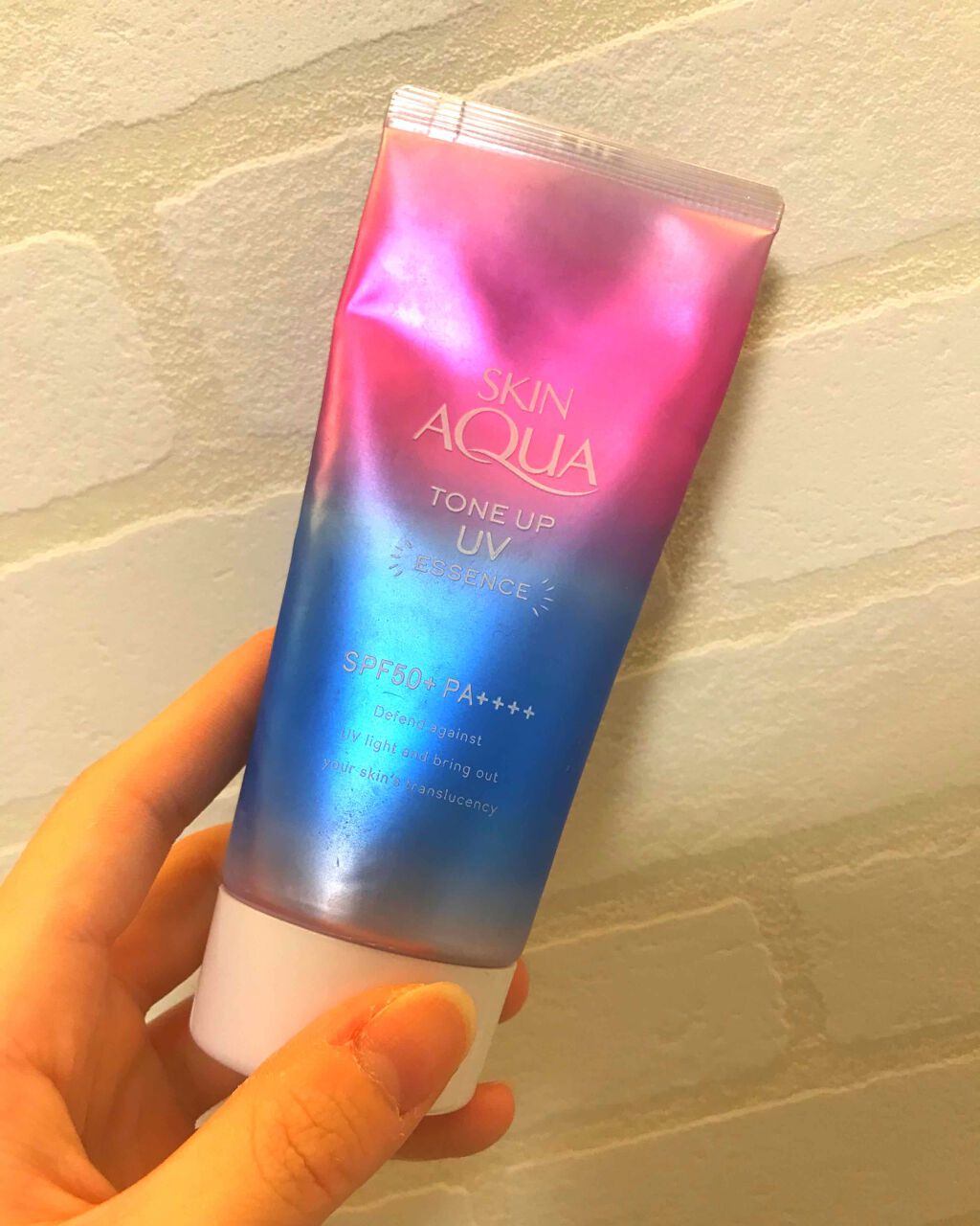 スキンアクア トーンアップUVエッセンス/スキンアクア/日焼け止めクリームを使ったクチコミ(1枚目)