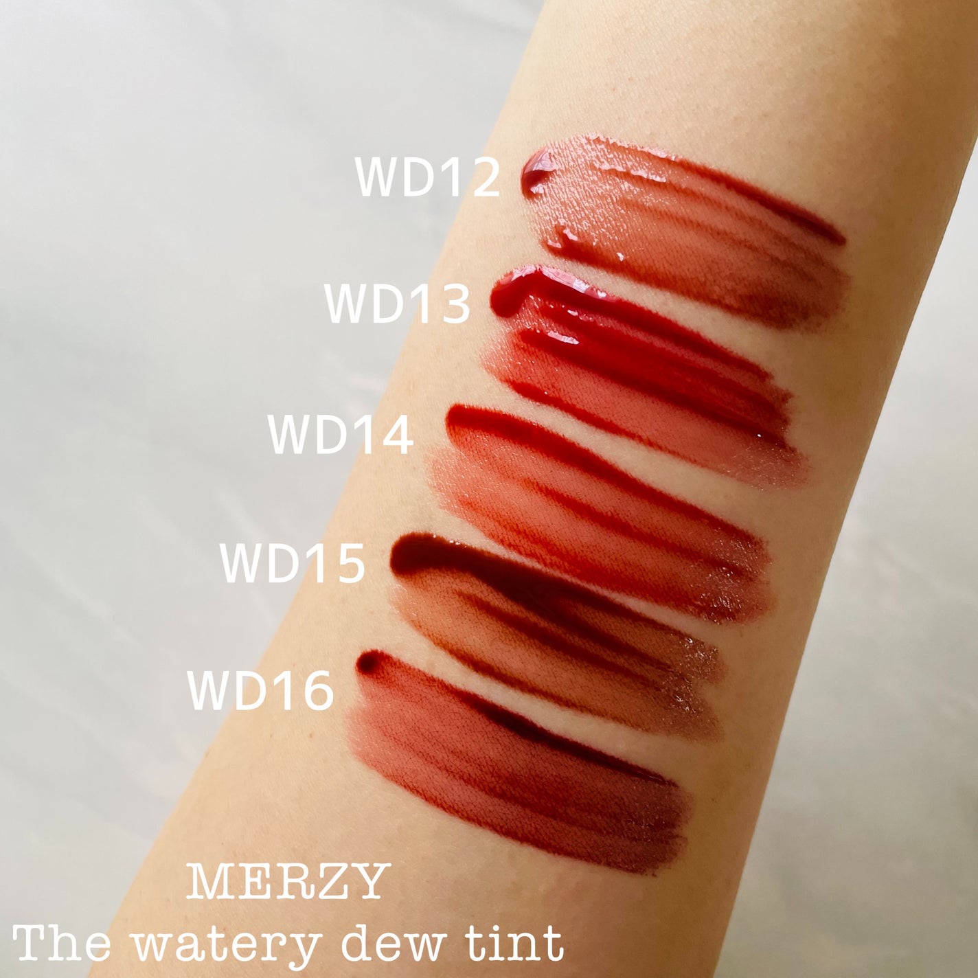 ザ ウォータリー デュー ティント シーズン3/MERZY/リップティントを使ったクチコミ(3枚目)