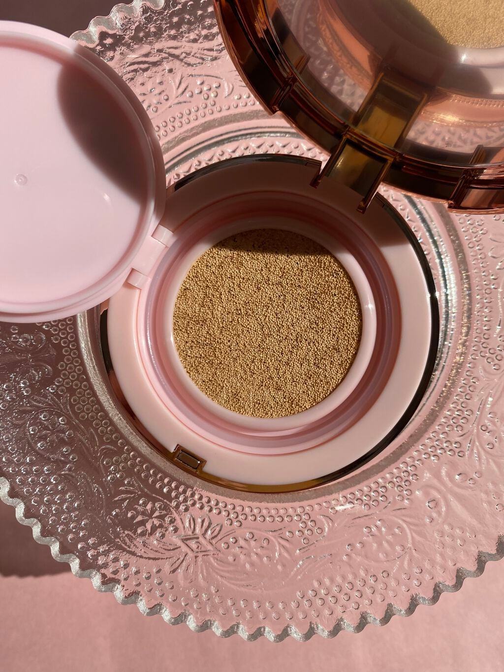 ピンクティーツリーカバークッション/APLIN/クッションファンデーションを使ったクチコミ(5枚目)