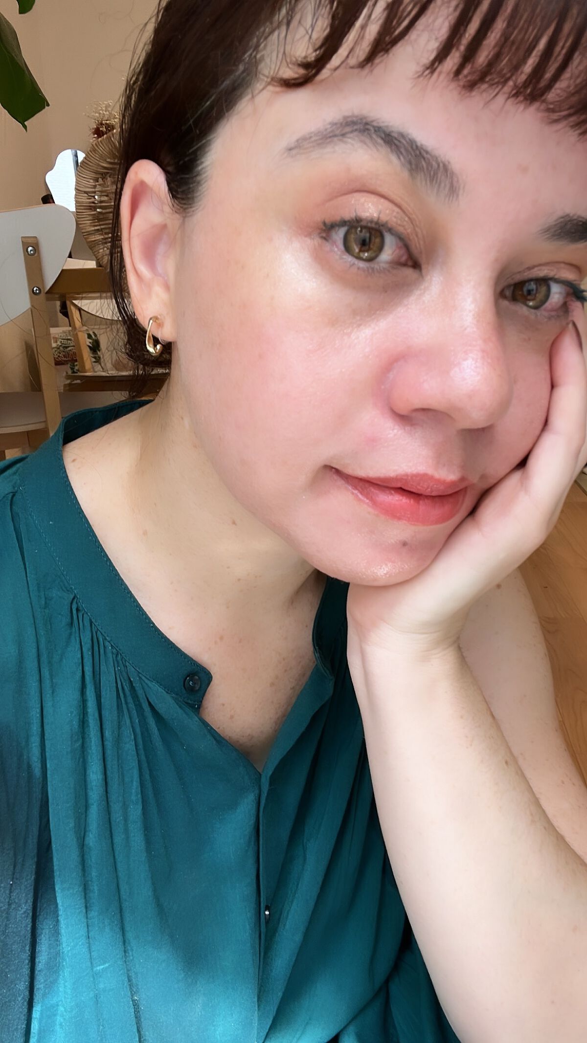 ニューアンビエンスカラーマスカラ/hince/マスカラを使ったクチコミ（3枚目）