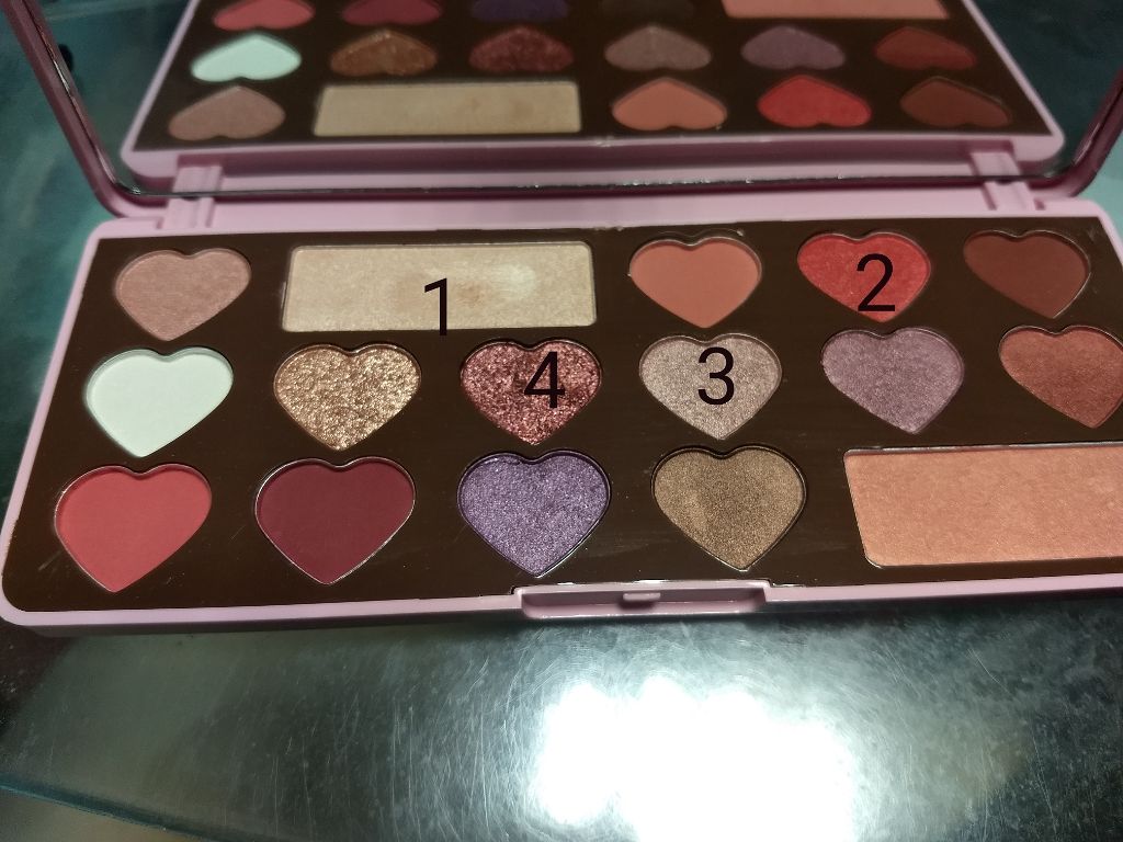 チョコレート ピンク ラブ アイシャドウ/HOJO/アイシャドウパレットを使ったクチコミ（1枚目）