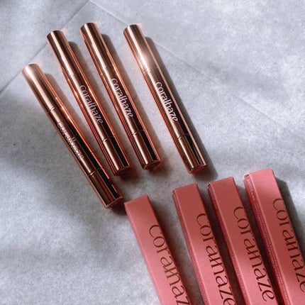 ボリューマイジングフォンデュリップ/Coralhaze/口紅を使ったクチコミ(1枚目)