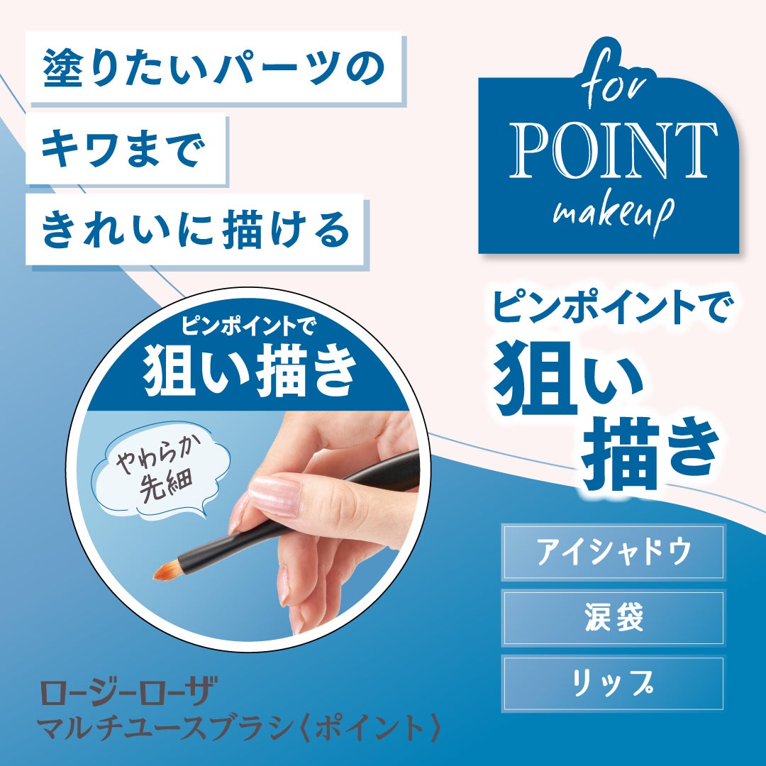 マルチユースブラシ〈フェイス〉/ロージーローザ/メイクブラシを使ったクチコミ(6枚目)