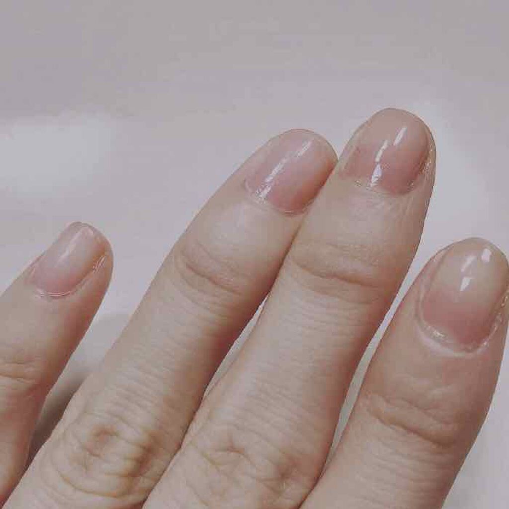 ネイルサポート ピンク/ネイルネイル/ネイルベースコートを使ったクチコミ(2枚目)