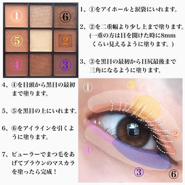 UR GLAM　BLOOMING EYE COLOR PALETTE/U R GLAM/アイシャドウパレットを使ったクチコミ（3枚目）