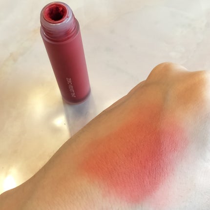 ゼロベルベットティント/rom&nd/リップティントを使ったクチコミ(4枚目)