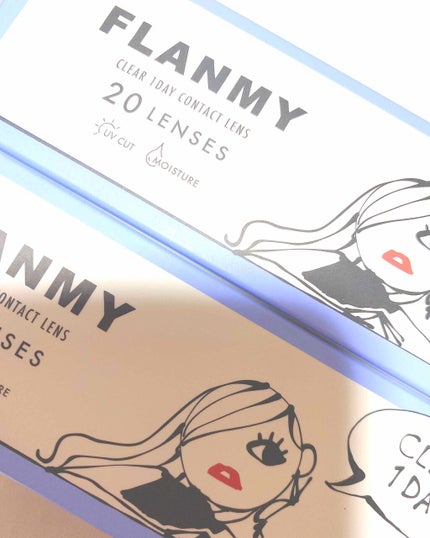 FLANMY 1day/FLANMY/ワンデー(1DAY)カラコンを使ったクチコミ(1枚目)