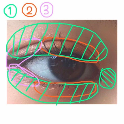 トーンアップアイシャドウ/CEZANNE/アイシャドウパレットを使ったクチコミ(3枚目)