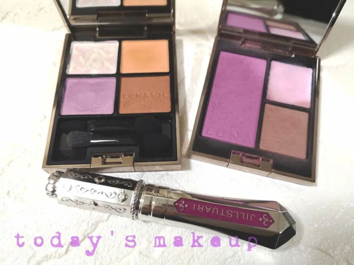 シークレットシェイプパレット EX03 Frozen Flower/LUNASOL/パウダーチークを使ったクチコミ（1枚目）