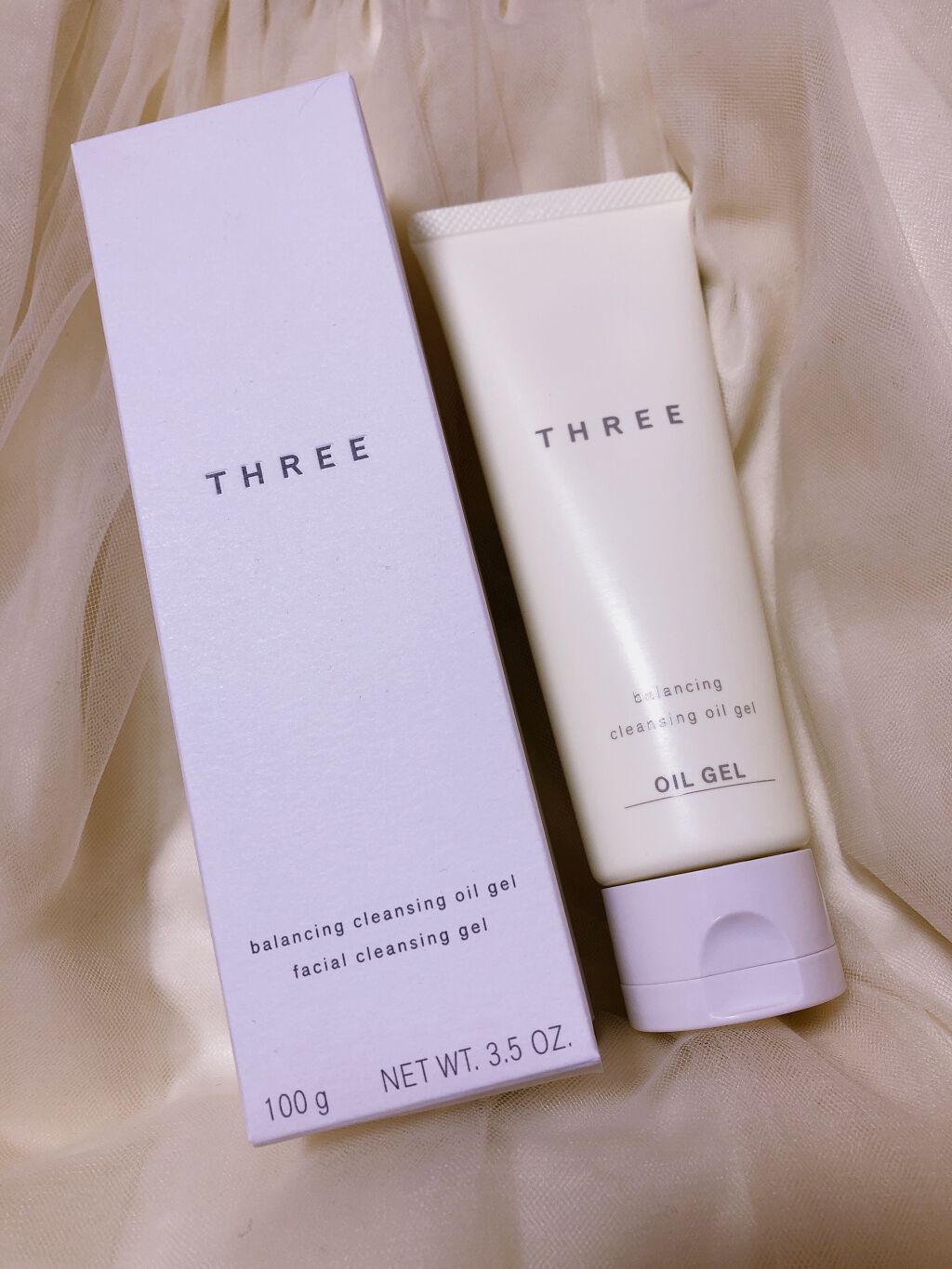 THREE バランシング クレンジング オイルジェル/THREE/クレンジングジェルを使ったクチコミ(2枚目)