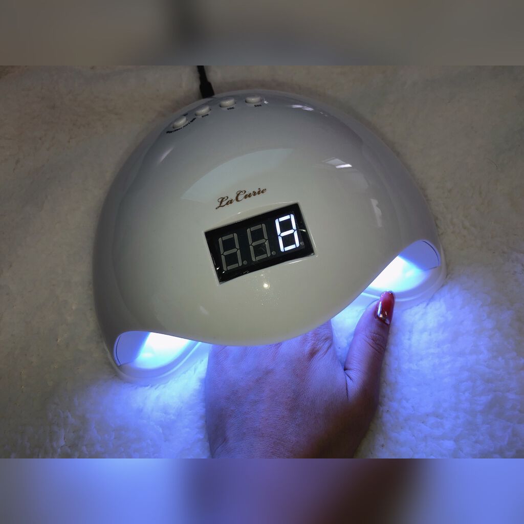 LED + UVネイルライト 48W/La Curie/ネイル用品を使ったクチコミ(7枚目)