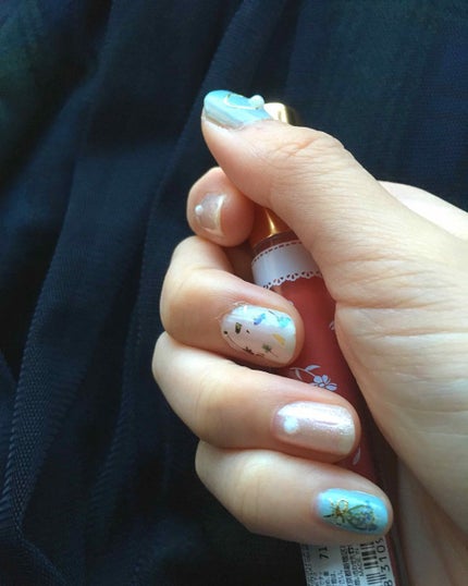 サンリオネイル/DAISO/マニキュアを使ったクチコミ(2枚目)