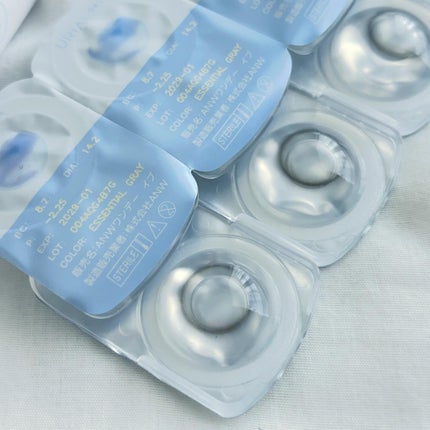 eyeis 1day エッセンシャルグレー/URIA i-DOL/ワンデー(1DAY)カラコンを使ったクチコミ(2枚目)