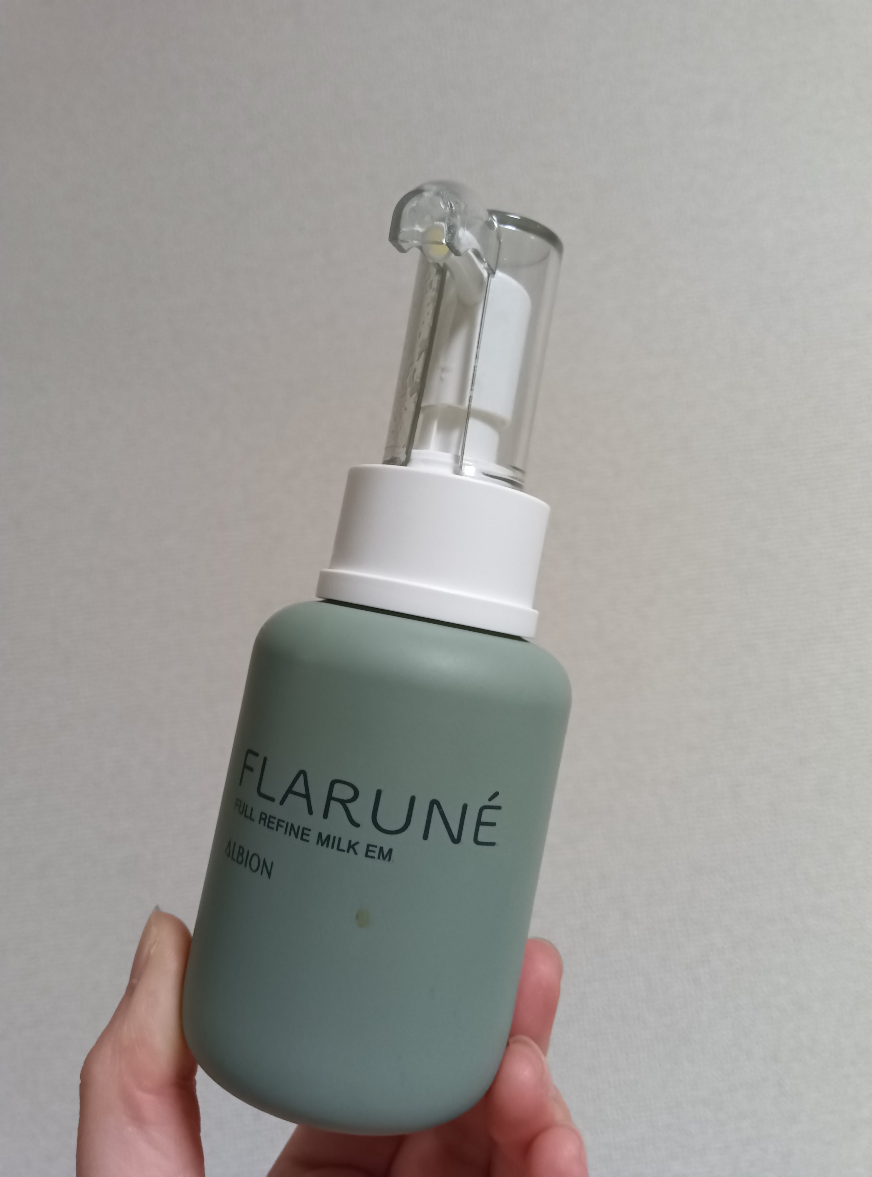 フラルネ フルリファイン ミルク EM 110g/ALBION/乳液を使ったクチコミ（1枚目）