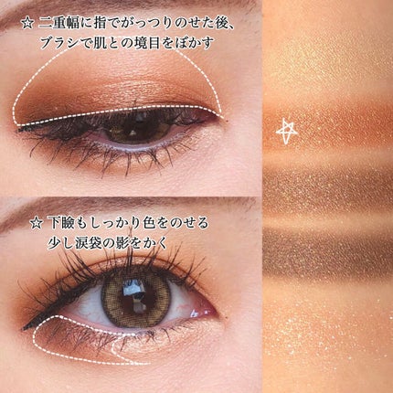 ショコラスウィート アイズ/リンメル ロンドン/アイシャドウパレットを使ったクチコミ(3枚目)