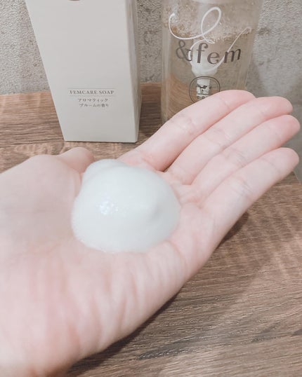 アンドフェム フェムケア泡ソープ/&fem/デリケートゾーンケアを使ったクチコミ(4枚目)