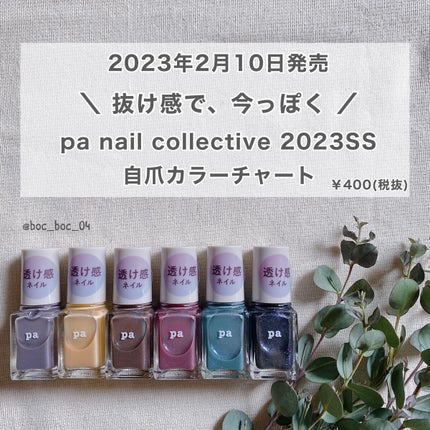 pa ネイルカラー プレミア/pa nail collective/マニキュアを使ったクチコミ(1枚目)