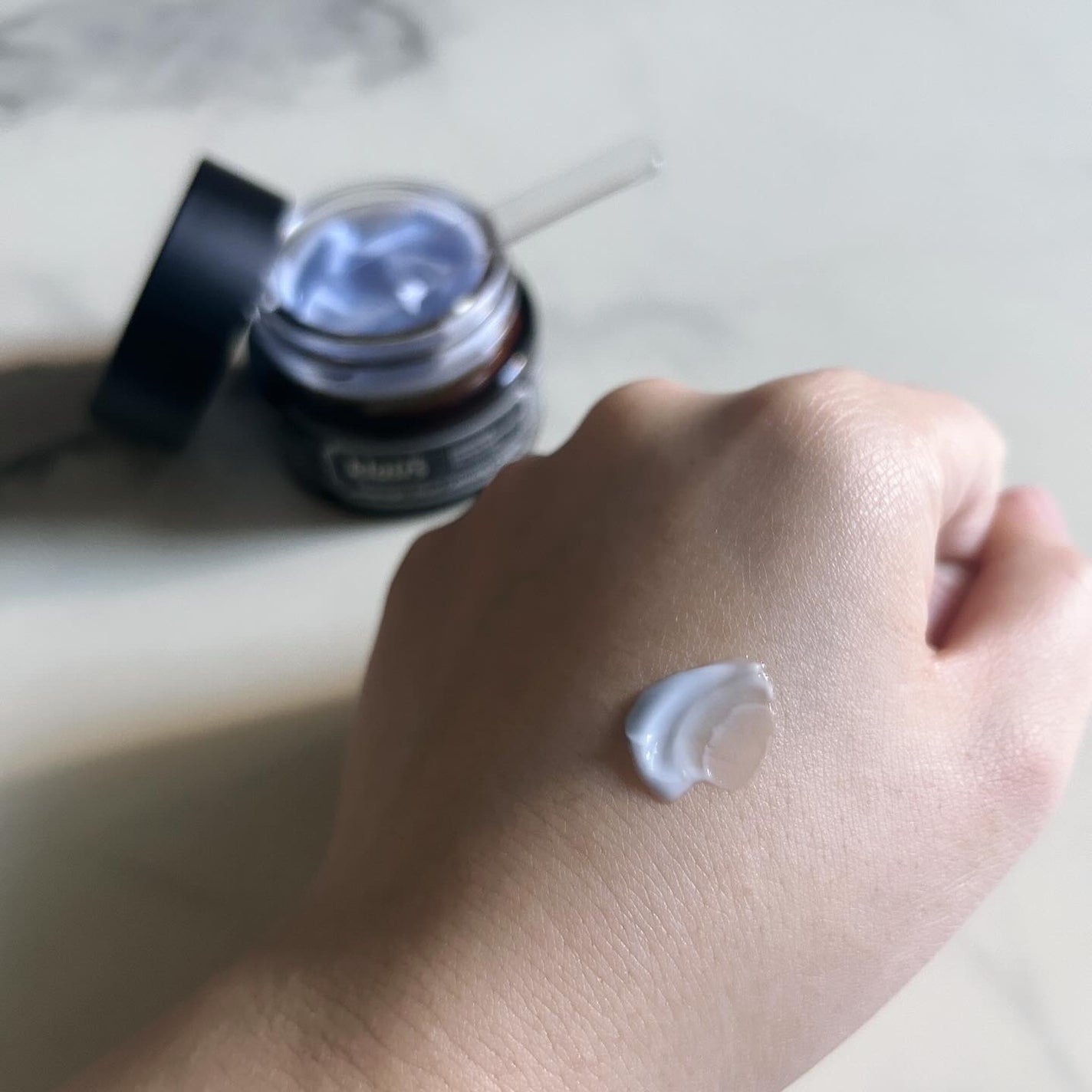 ミッドナイトブルーカーミングクリーム/Klairs/フェイスクリームを使ったクチコミ(7枚目)