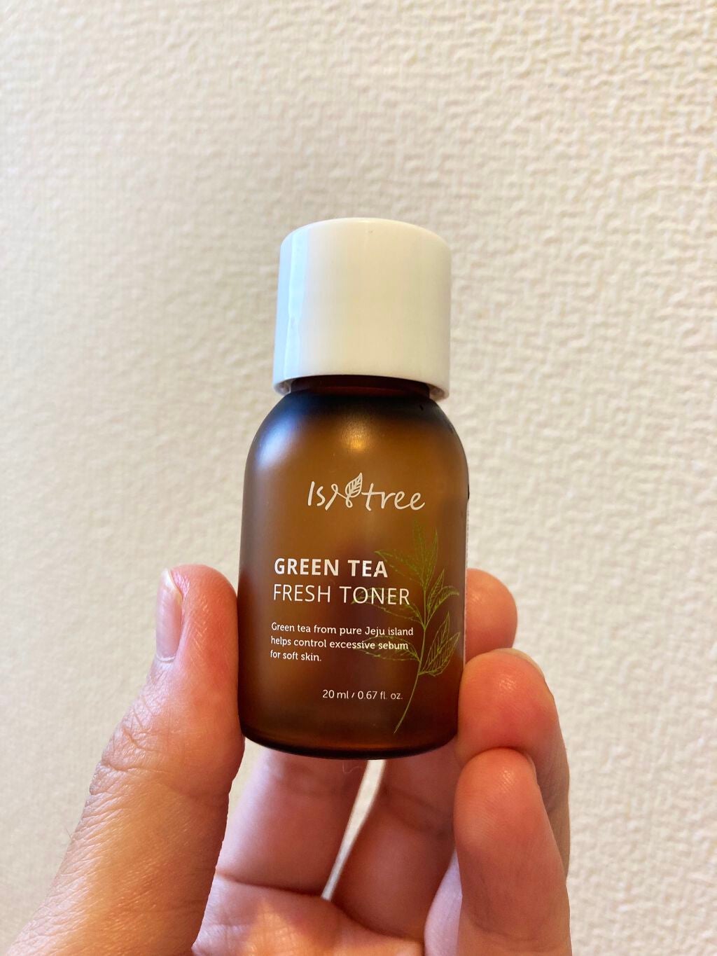 グリーンティーフレッシュトナー/Isntree/化粧水を使ったクチコミ(1枚目)