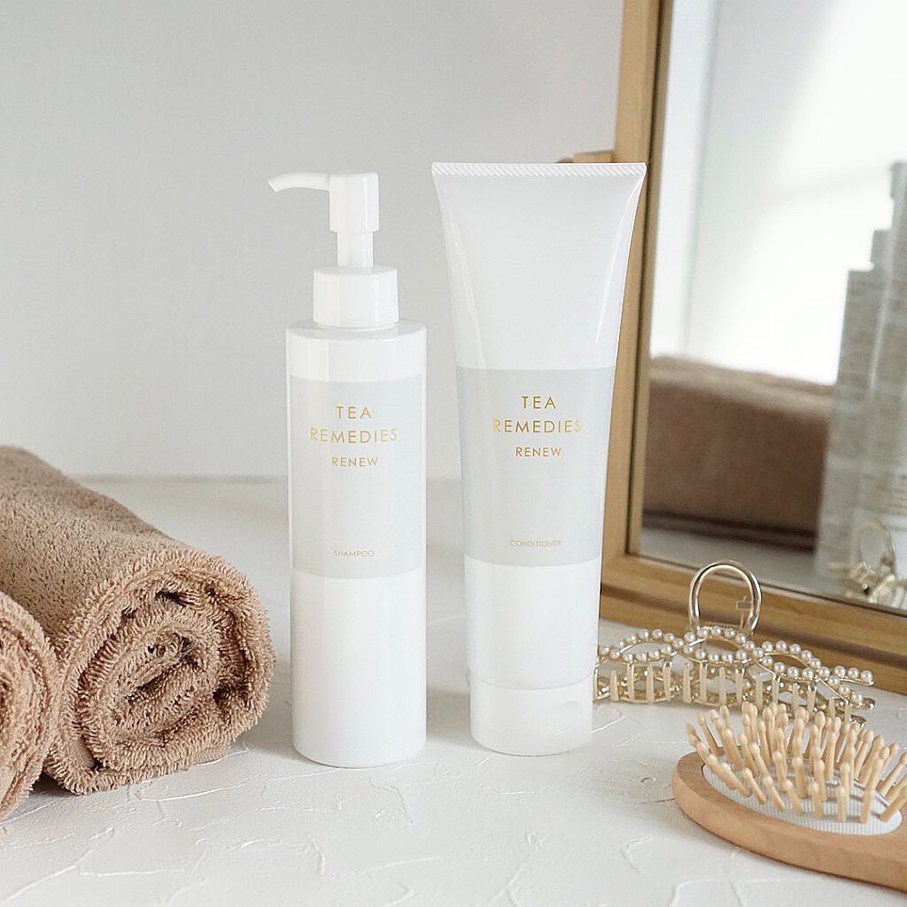 TEA REMEDIES RENEW シャンプー/TEA REMEDIES/市販シャンプーを使ったクチコミ（1枚目）