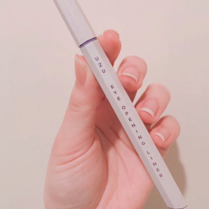 EYE OPENING LINER/UZU BY FLOWFUSHI/リキッドアイライナーを使ったクチコミ(2枚目)