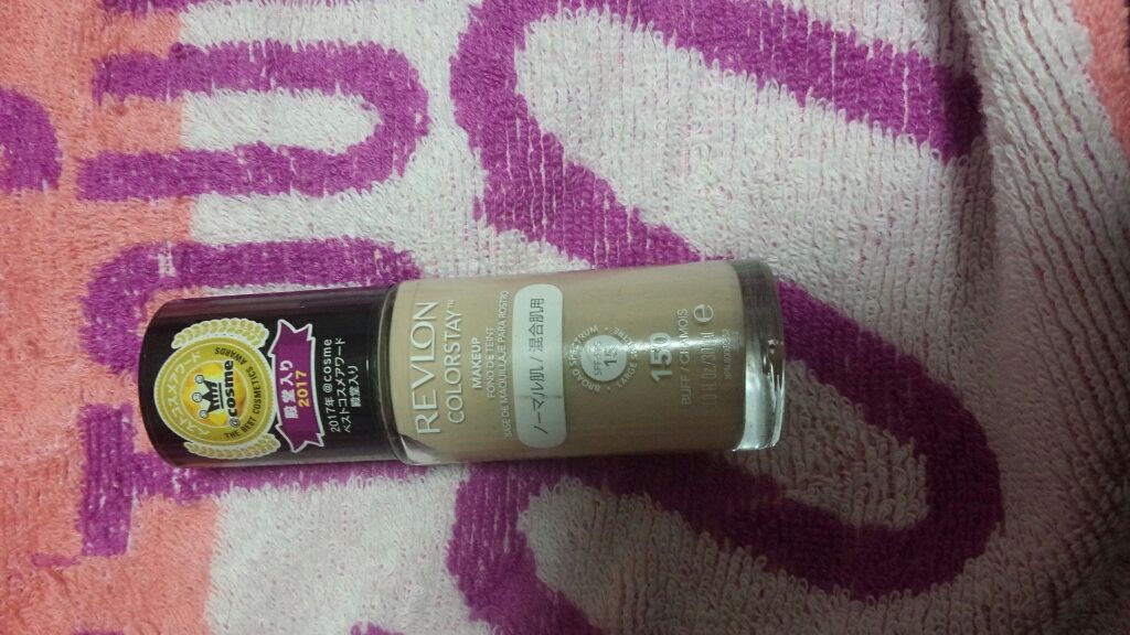 カラーステイ メイクアップ/REVLON/リキッドファンデーションを使ったクチコミ（1枚目）