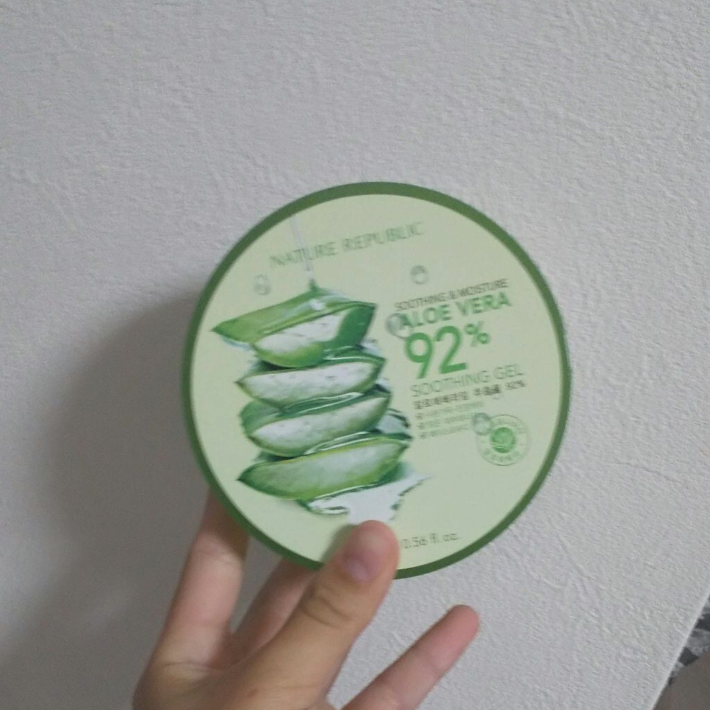 マイルド&モイスチャーアロエジェル/ネイチャーリパブリック/ボディローションを使ったクチコミ(2枚目)