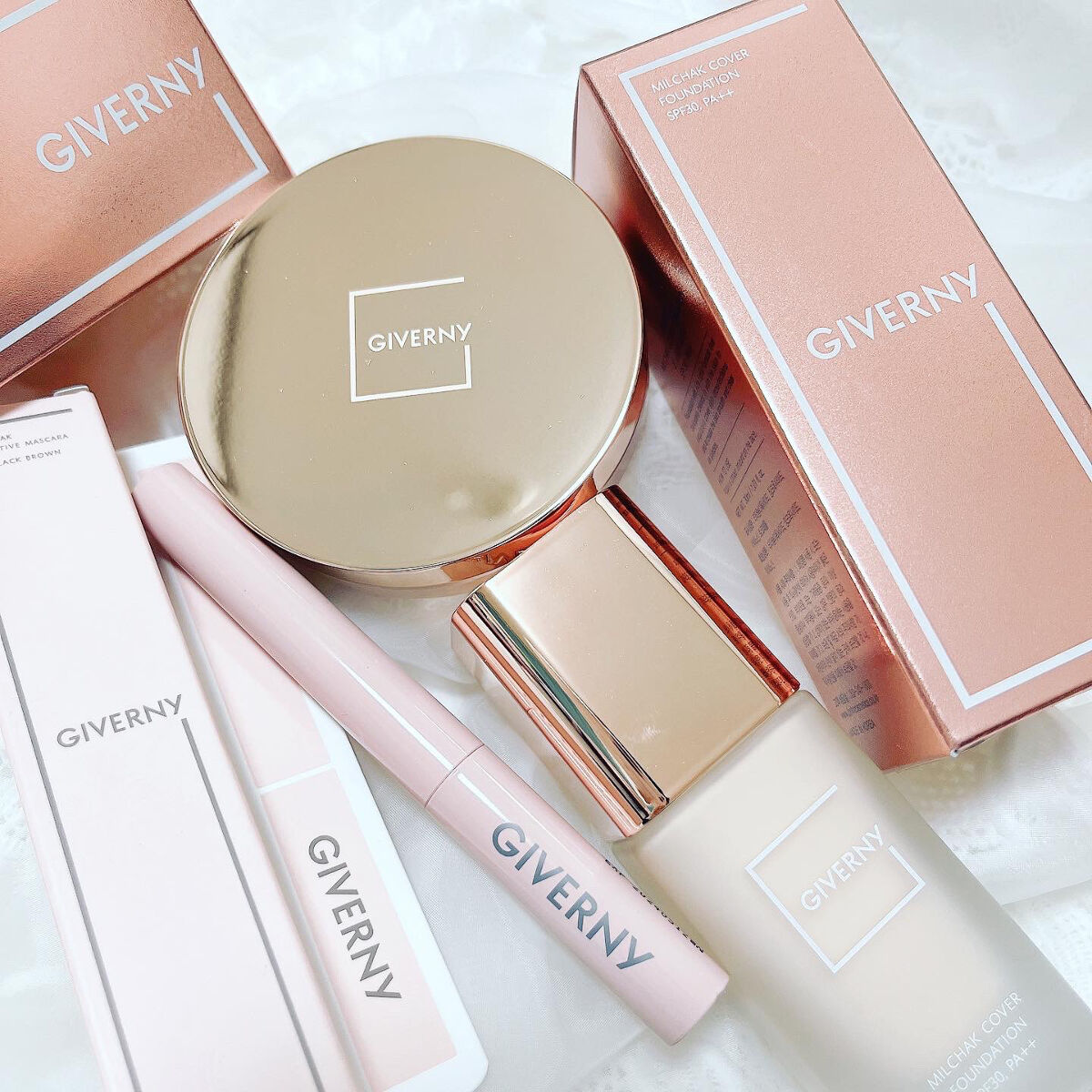 密着カバーファンデーション/GIVERNY/リキッドファンデーションを使ったクチコミ（1枚目）