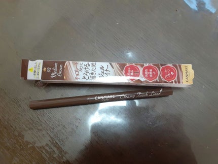 クリーミータッチライナー/キャンメイク/ジェルアイライナーを使ったクチコミ(1枚目)