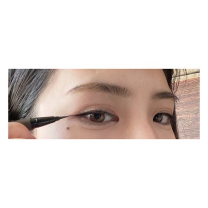 エーメイク マットリキッドアイライナー /A/mAke/リキッドアイライナーを使ったクチコミ(5枚目)