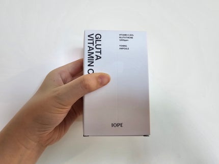 グルタ ビタミンC トーニング アンプル/IOPE/美容液を使ったクチコミ(4枚目)