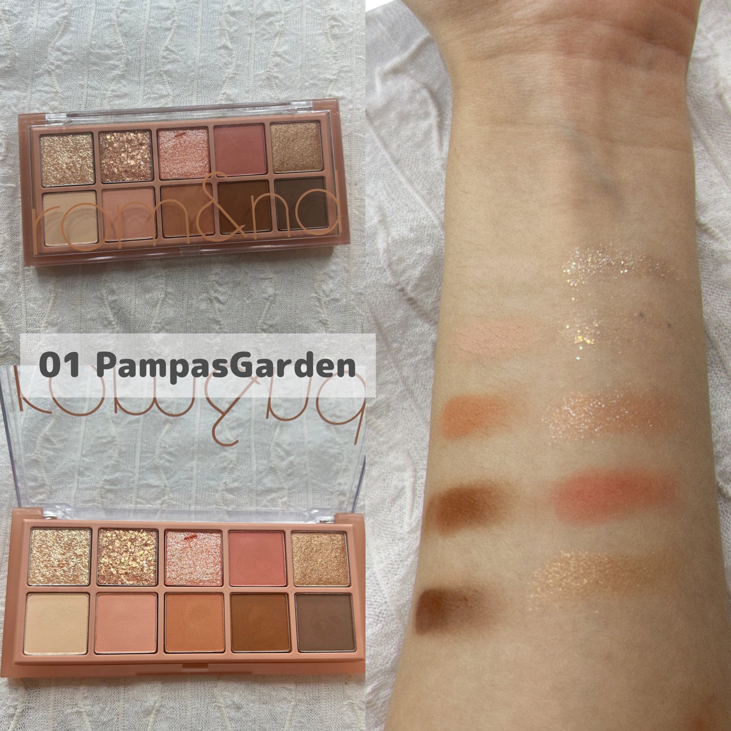 ベターザンパレット/rom&nd/アイシャドウパレットを使ったクチコミ(3枚目)