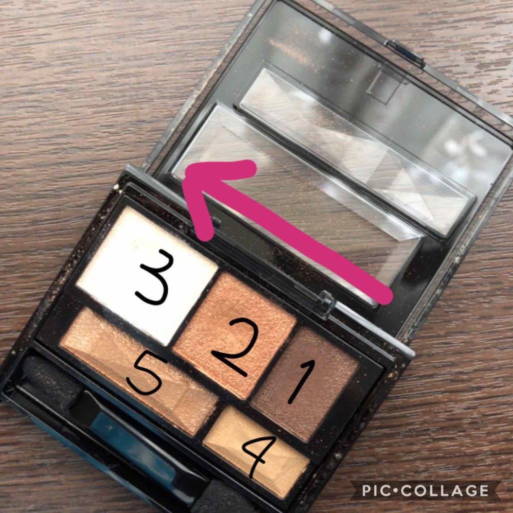 ブラウンシェードアイズN/KATE/アイシャドウパレットを使ったクチコミ（3枚目）