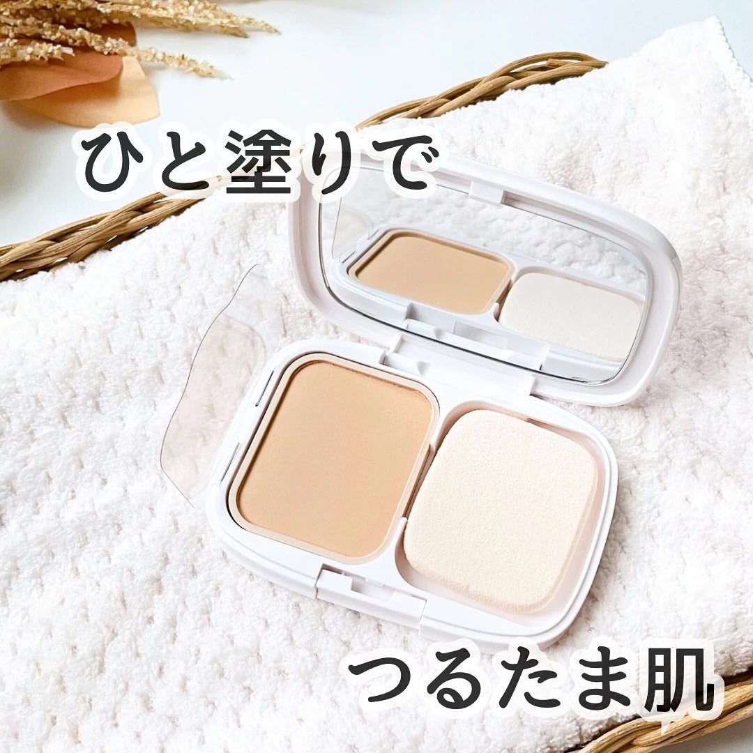 パウダーファンデーション/media luxe/パウダーファンデーションを使ったクチコミ(1枚目)