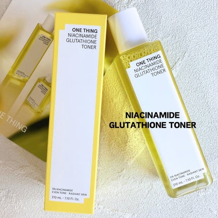 ナイアシンアミドグルタチオントナー/ONE THING/化粧水を使ったクチコミ(2枚目)