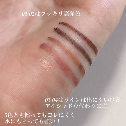 ぴーちゃん🧡インスタでコメント返信 on LIPS 「ヨレにくくさ大満足のプチプラアイライナー♡新作なのにいきなり4..」(7枚目)