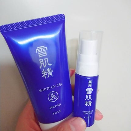 ホワイト UV ジェル/雪肌精/日焼け止めジェルを使ったクチコミ(1枚目)