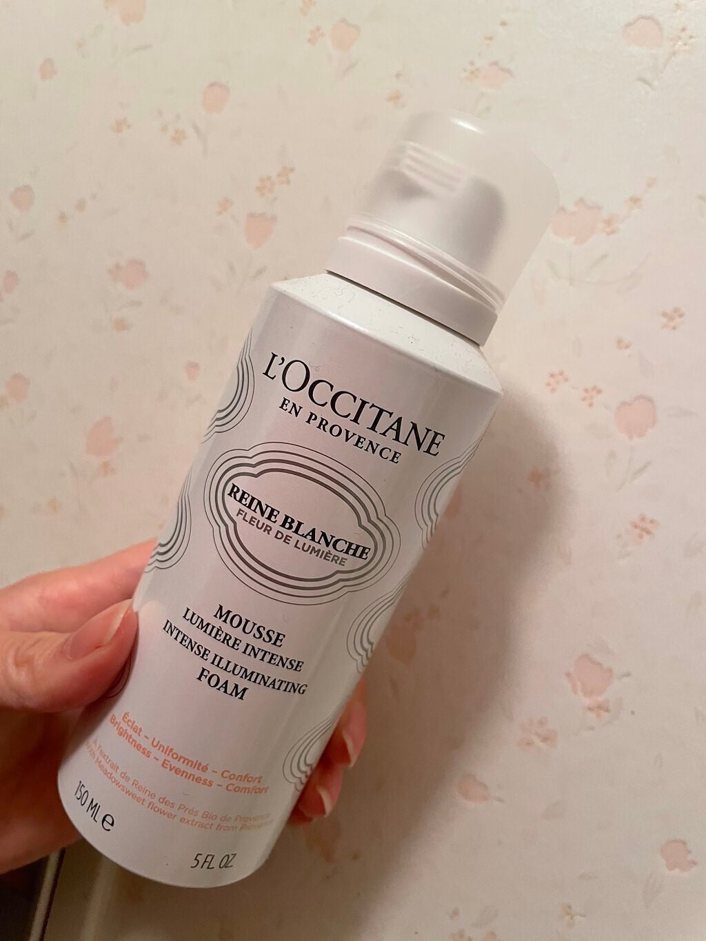 レーヌブランシュ イルミネイティングクレンジングフォーム/L'OCCITANE/洗顔フォームを使ったクチコミ(1枚目)