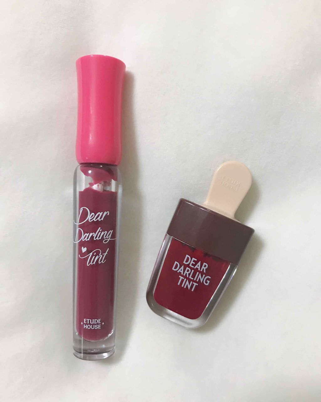 ディアダーリン ウォータージェルティント/ETUDE/リップティントを使ったクチコミ(1枚目)