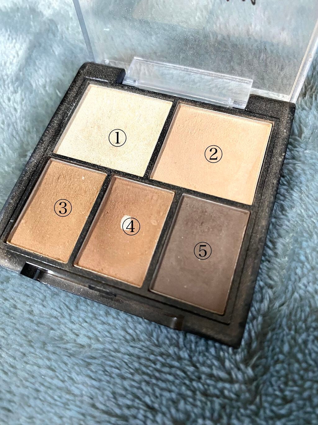 マルチアイパレット/U R GLAM/アイシャドウパレットを使ったクチコミ(4枚目)