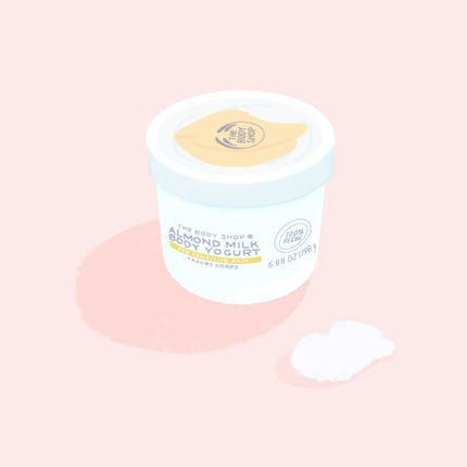 ボディヨーグルト アーモンドミルク/THE BODY SHOP/ボディローションを使ったクチコミ(1枚目)