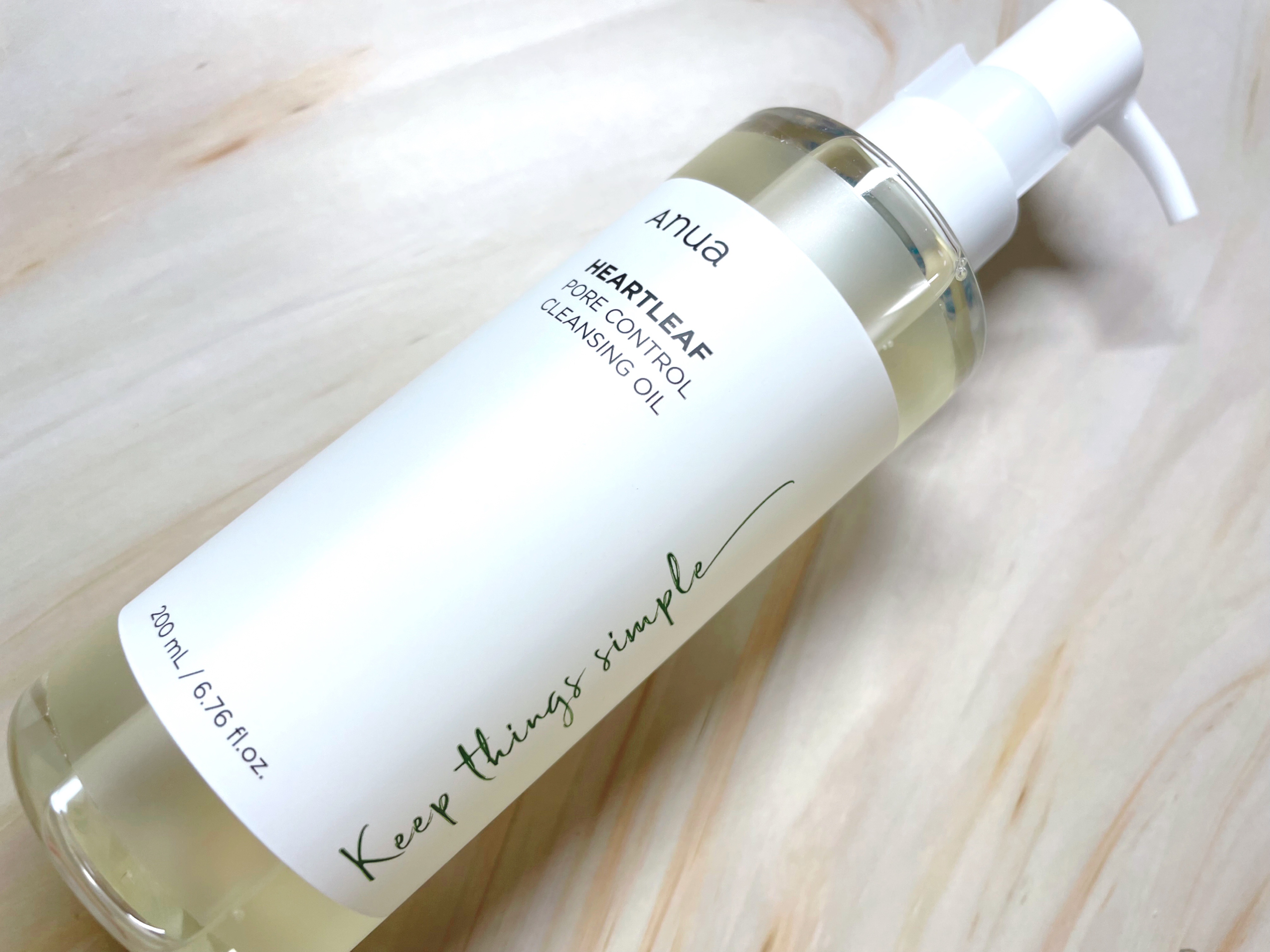 ドクダミ ポアコントロールクレンジングオイル/Anua/オイルクレンジングを使ったクチコミ（1枚目）