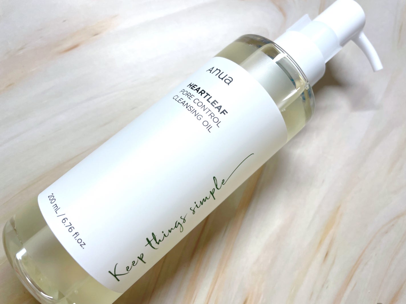 ドクダミ ポアコントロールクレンジングオイル/Anua/オイルクレンジングを使ったクチコミ(1枚目)