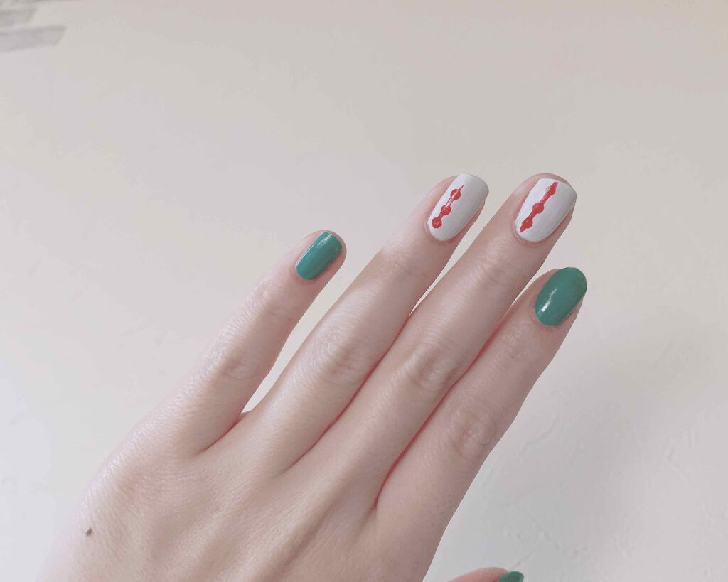 #鬼滅の刃ネイルのネイルデザイン