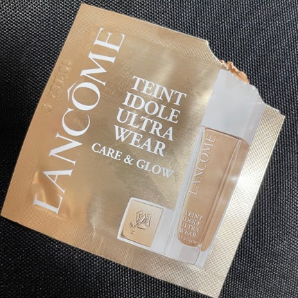 タンイドル ウルトラ ウェア ケア アンド グロウ/LANCOME/リキッドファンデーションを使ったクチコミ(1枚目)